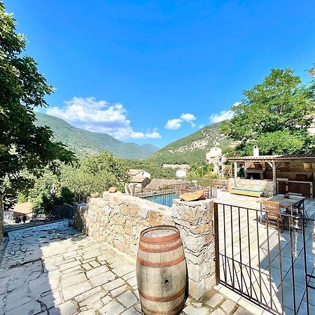 Casa Arena Authentique Maison De Village Avec Piscine Au Coeur De L'Alta Rocca - Zoza Εξωτερικό φωτογραφία