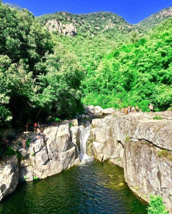Casa Arena Authentique Maison De Village Avec Piscine Au Coeur De L'Alta Rocca - Zoza Εξωτερικό φωτογραφία