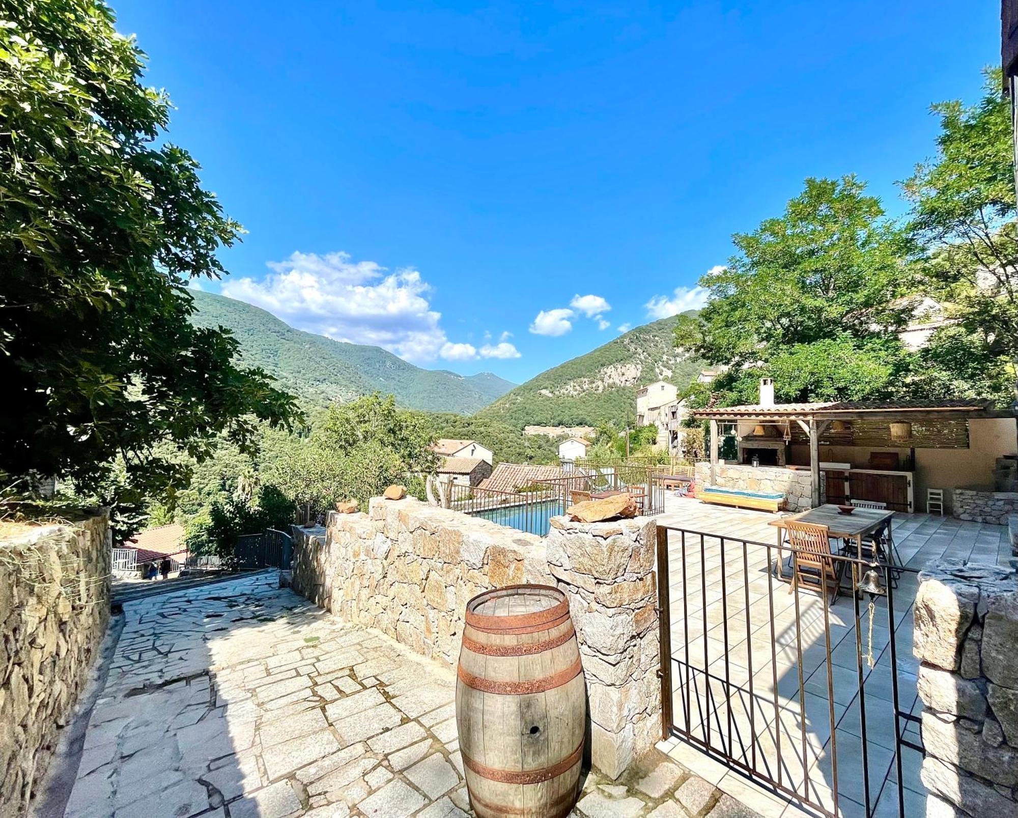 Casa Arena Authentique Maison De Village Avec Piscine Au Coeur De L'Alta Rocca - Zoza Εξωτερικό φωτογραφία