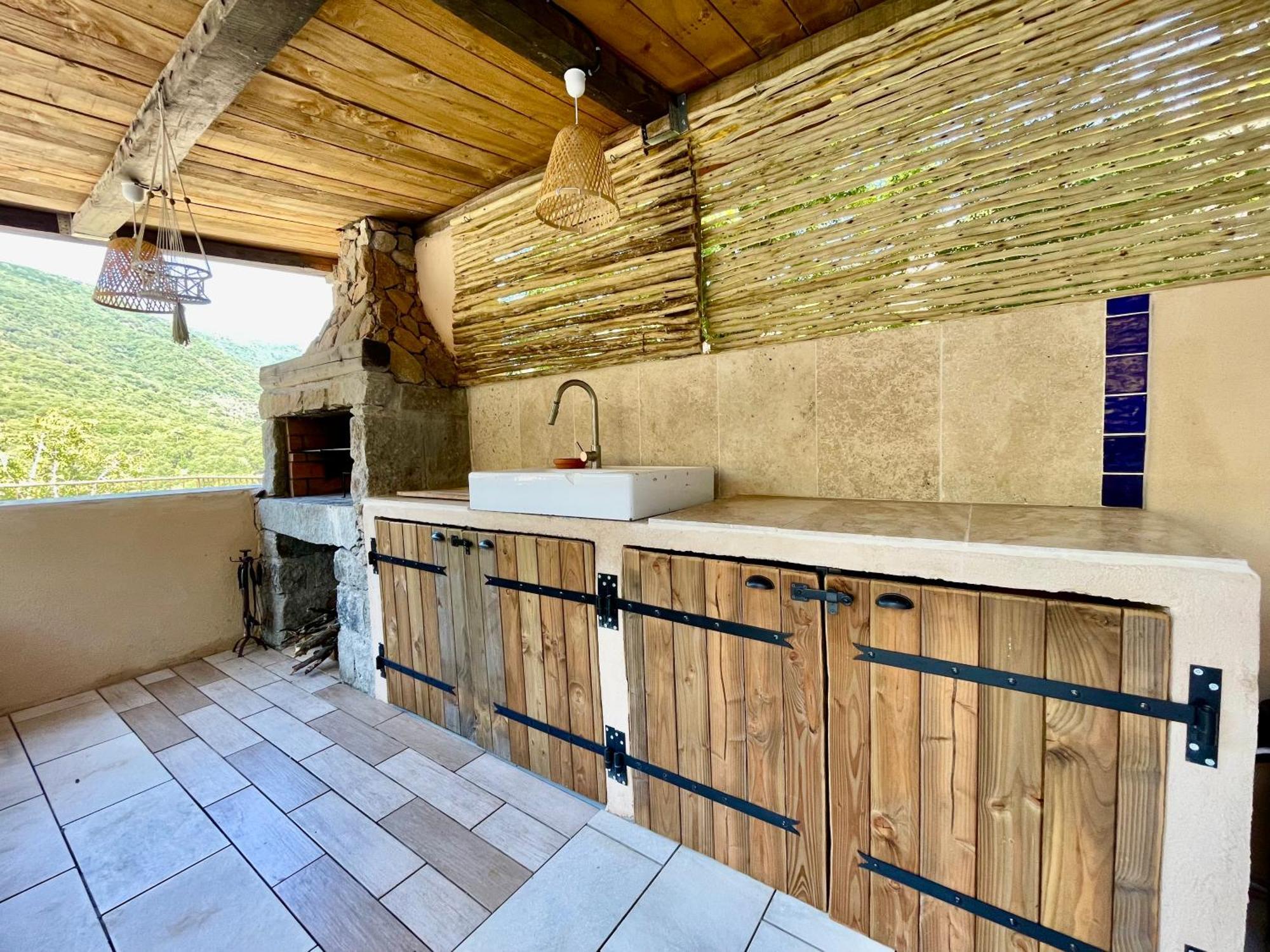 Casa Arena Authentique Maison De Village Avec Piscine Au Coeur De L'Alta Rocca - Zoza Εξωτερικό φωτογραφία