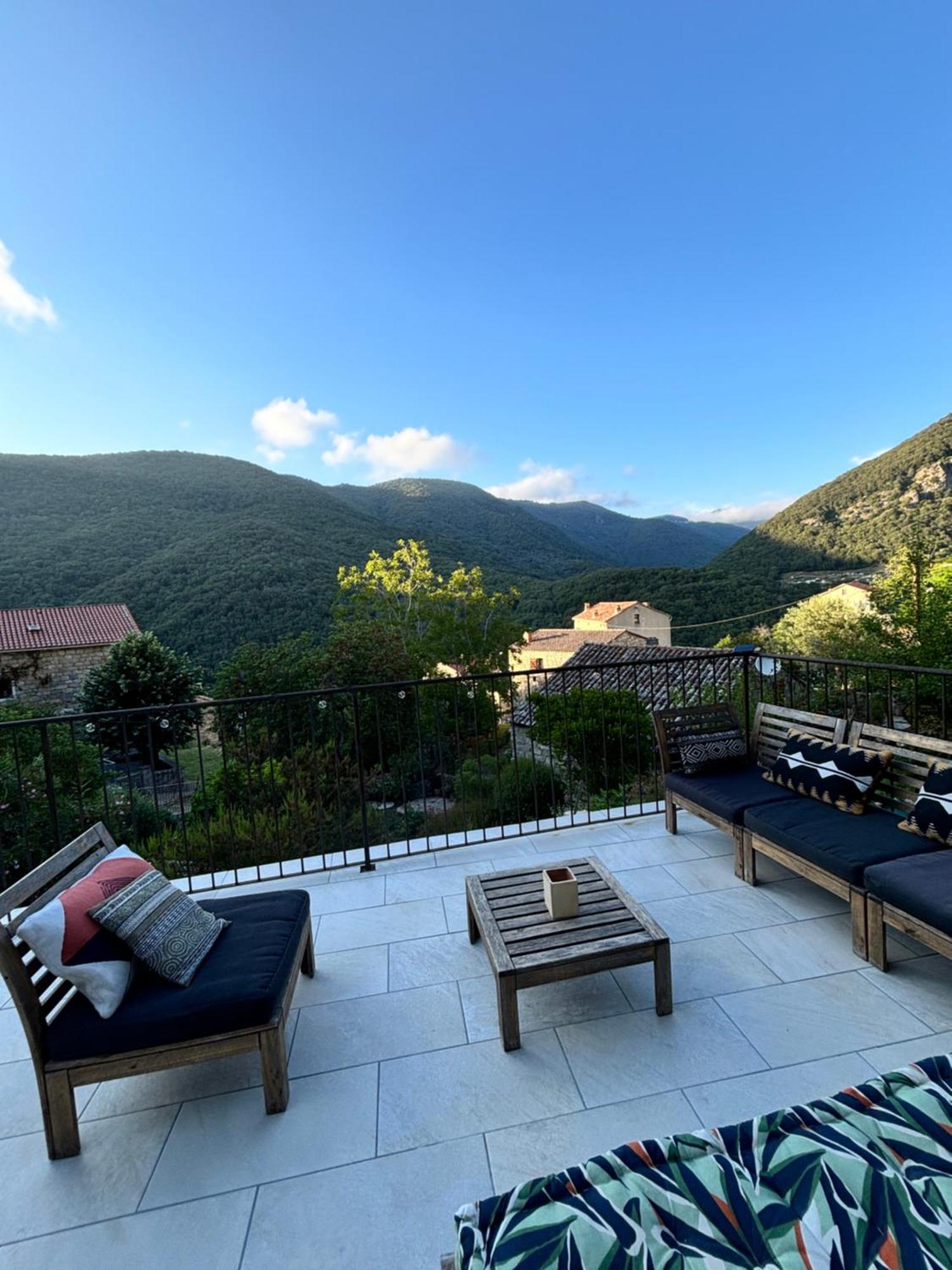Casa Arena Authentique Maison De Village Avec Piscine Au Coeur De L'Alta Rocca - Zoza Εξωτερικό φωτογραφία