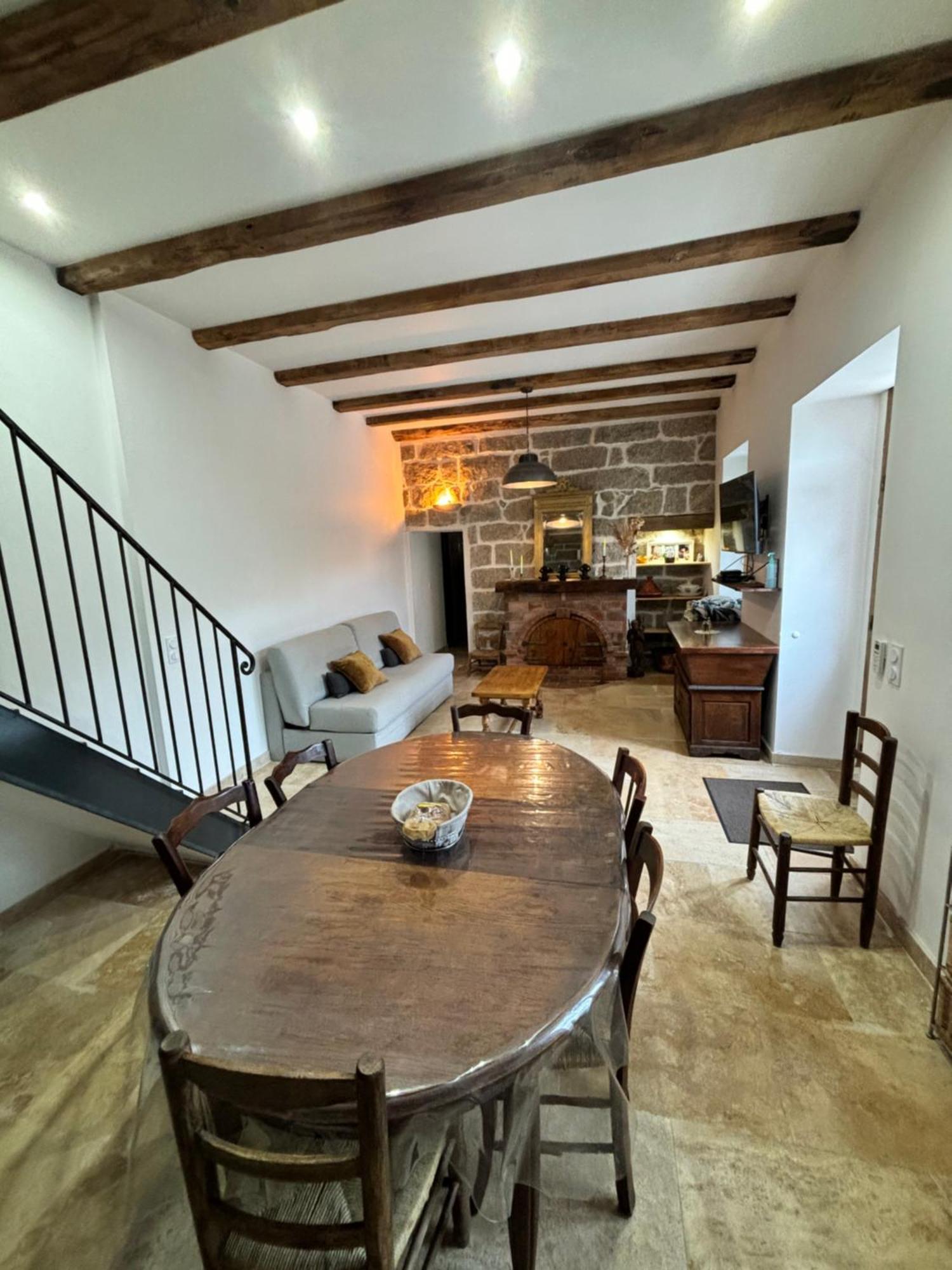 Casa Arena Authentique Maison De Village Avec Piscine Au Coeur De L'Alta Rocca - Zoza Εξωτερικό φωτογραφία